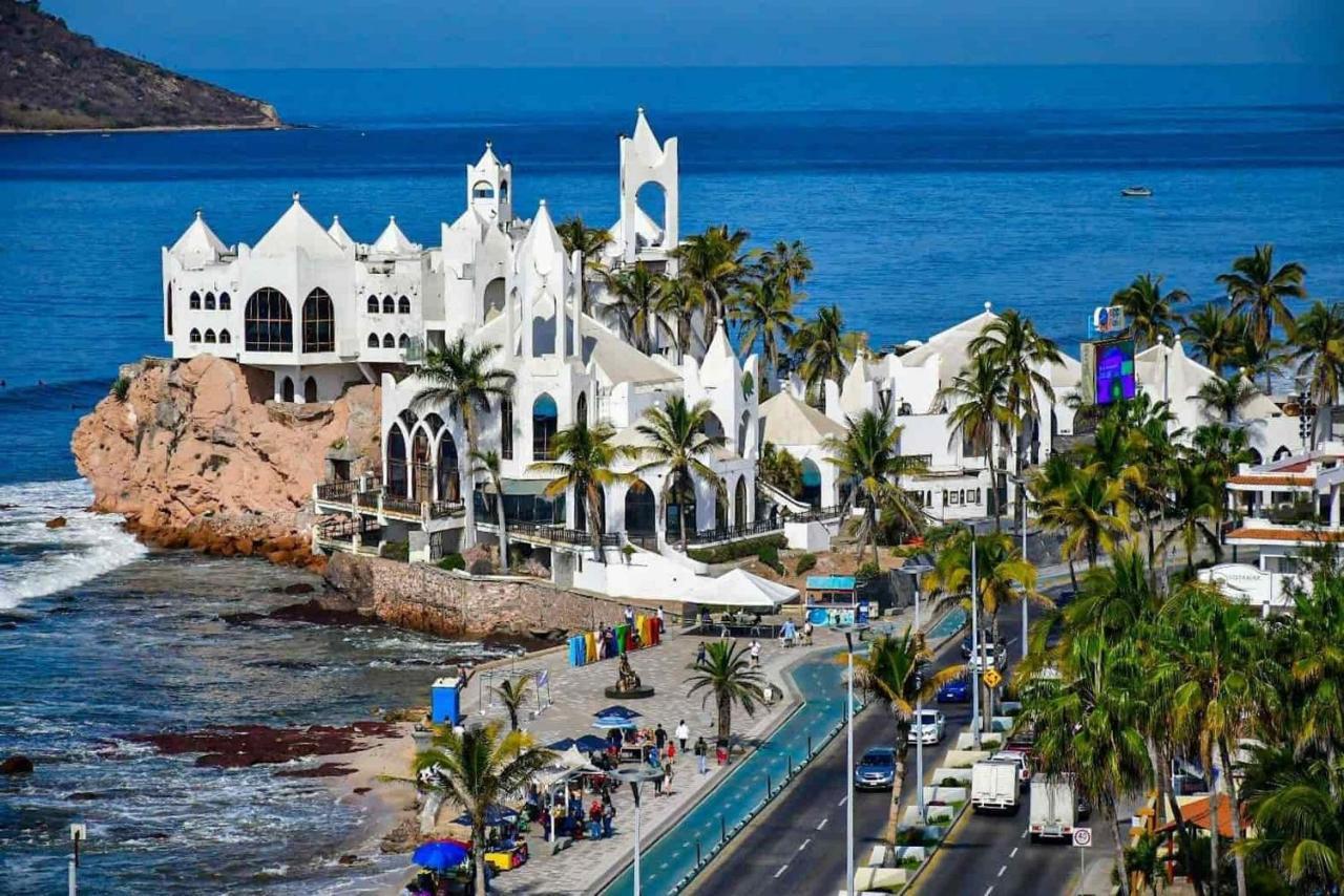 Apartamento Torre M, a unos pasos de la Playa!! Mazatlán Exterior foto